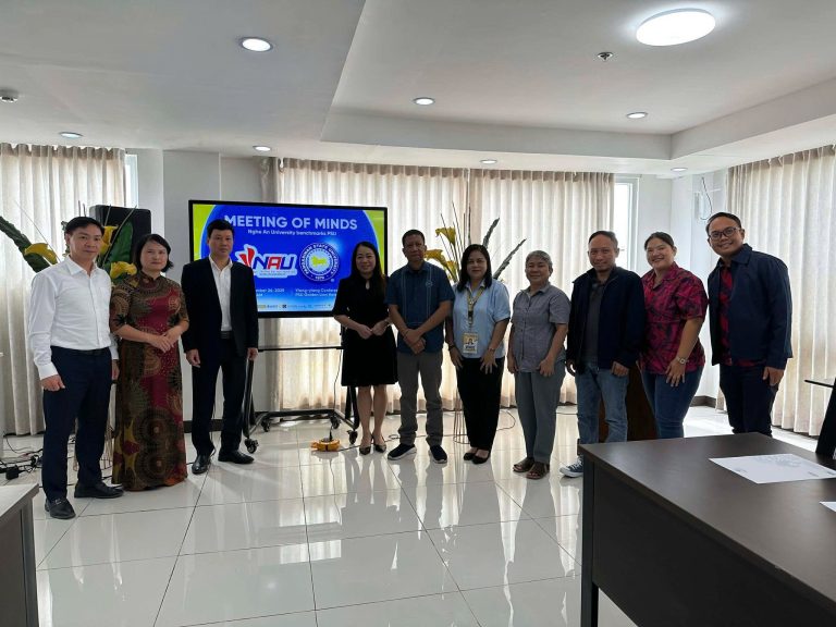 Visit and MoU Signing between Nghe An University and Pangasinan State University, Philippines